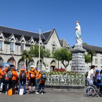 Аве Мария шествие со свечами в (Лурд) вечернее шествие Франция /Ave Maria Lichterprozession in (Lour :: "The Natural World" Александер