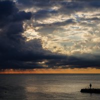 Человек и облака :: Наталья Rosenwasser