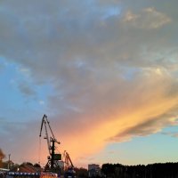 Вечерние облака :: светлана льдокова Вечерние облака :: светлана льдокова