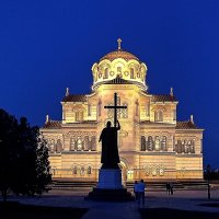 СВЯТО-ВЛАДИМИРСКИЙ СОБОР И ЮЖНАЯ НОЧЬ :: Елена Даньшина