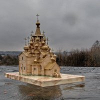 церковь Иоанна Предтечи 2003г. с. Сухарево, Валуйский р-н, Белгородская обл. Утрачена.j :: Юрий Шевляков
