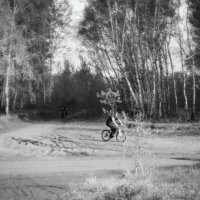 Велопрогулка (чб) :: Сергей Царёв