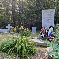 Памятник на месте Фашистского концлагеря Хохенбрух. :: Валерия Комова Памятник на месте Фашистского концлагеря Хохенбрух. :: Валерия Комова