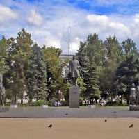 Памятник А.А. Фадееву в Москве. :: Ольга Довженко Памятник А.А. Фадееву в Москве. :: Ольга Довженко