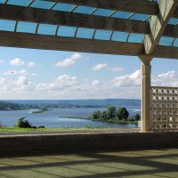 Вид из Ханского дворца на Волгу :: Александр Ильчевский Вид из Ханского дворца на Волгу :: Александр Ильчевский