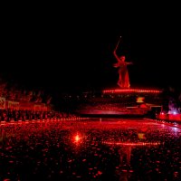 СВЕТ ВЕЛИКОЙ ПОБЕДЫ. Мамаев Курган. Волгоград. 2025 :: Александр Горбань