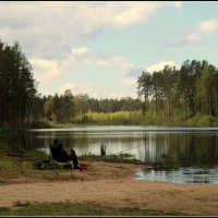 С рыбачком.... :: Aleksandr Gal