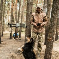 Из серии "Животные на войне". Боец Буся :: Михаил 