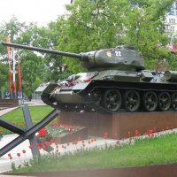 Танк Т-34 :: Дмитрий Никитин