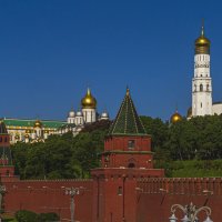 Купола московского Кремля. :: Петр Беляков