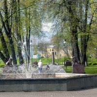 Фонтан в Венециановском сквере :: Gen 