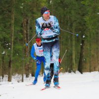Апрельский марафон в Подмосковье :: Евгений Седов Апрельский марафон в Подмосковье :: Евгений Седов