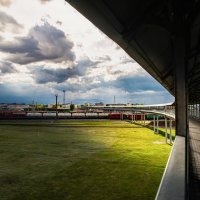 Пешеходный мост в Гомеле. :: Андрей Сосновский