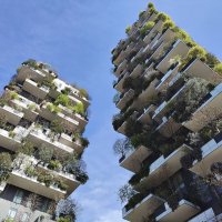 Милан небоскребы Bosco Verticale Вертикальный лес :: Civetta ***