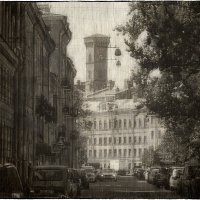 My magic Petersburg_02646 Наб. кан. Грибоедова, в сторону Мало-Калинкина моста :: Станислав Лебединский