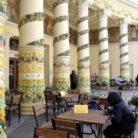 Уникальная колоннада павильона "Республика Беларусь". :: Татьяна Помогалова