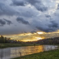 Вечер. В поисках стоянки :: Сергей Цветков