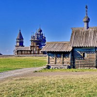 НА ОСТРОВЕ КИЖИ.  Онежское озеро.  Карелия. :: Виталий Половинко