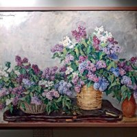 Натюрморт. Сирень в двух корзинах. Кончаловский П.П. :: Galina Solovova