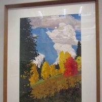 Виктор Попков (1932-1974).  Дождь прошел. 1961 год :: Маера Урусова