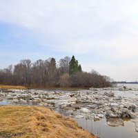 Ледоход на Томи :: Галина Кан Ледоход на Томи :: Галина Кан