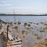 В конце апреля на озере :: Галина Кан В конце апреля на озере :: Галина Кан