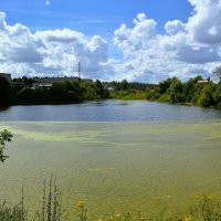 Чебоксары. Пруд на реке Кукшум. :: Пётр Чернега