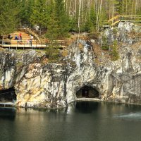 Мраморный карьер :: Сергей Панасюк