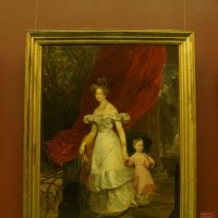 Портрет великой княгини Елены Павловны с дочерью Марией / 1830 :: zavitok * Портрет великой княгини Елены Павловны с дочерью Марией / 1830 :: zavitok *