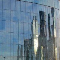 Москва-сити в сжатом виде. :: Александр Чеботарь