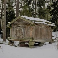 Древняя изба :: Alexandra Sakharova