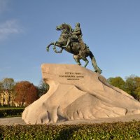 Медный всадник на Сенатской площади :: Татьяна Машошина