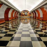 Платформа . Вестибюль... :: Анатолий Колосов Платформа . Вестибюль... :: Анатолий Колосов