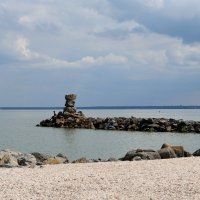 На границе Таганрогского залива и Ейского лимана :: Татьяна Евдокимова