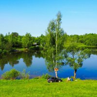 Рай для рыбаков (репортаж из поездок по области). :: Милешкин Владимир Алексеевич 