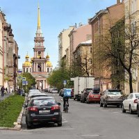 Санкт-Петербург. Улица Тюшина в направлении Лиговского проспекта :: Стальбаум Юрий 