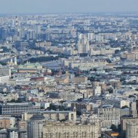 Москва со смотровой площадки Panorama360 башни Федерация Москва-Сити :: <<< Наташа >>>
