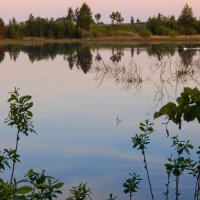 Карьерное озеро на рассвете ) :: Елена Хайдукова  ( Elena Fly )