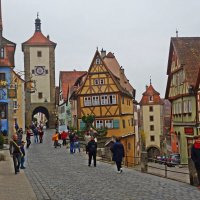 Баварский город Ротенбург-на-Таубере – символ средневековой Германии. :: Галина 