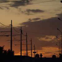 Вечерняя дорога. :: Сергей Сергеев