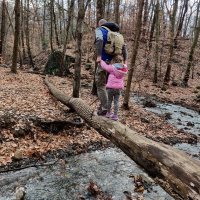 Держись за папу..... вот и прошли! :: Светлана Хращевская