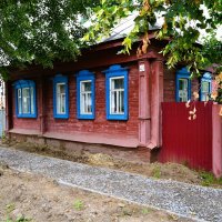 Ядрин. Дом по ул. 50 лет Октября 42. :: Пётр Чернега