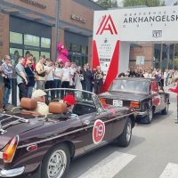 Неустаревающая классика: ретроралли в «Архангельское Аутлет» :: Арина Невская Неустаревающая классика: ретроралли в «Архангельское Аутлет» :: Арина Невская