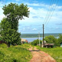 "По Волжской улице к реке. Пущино" :: Владимир Макаров