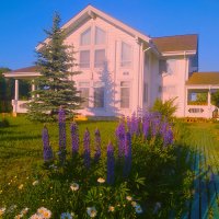 Белая усадьба :: Сергей Кочнев