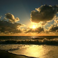 Шторм на закате :: Валерий 