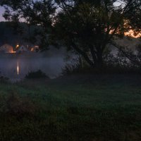 Деревенские рассветы. :: Владимир Безбородов