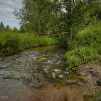 "Порожек у мостика через речку"© :: Владимир Макаров