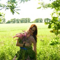 В люпинах :: Олег 