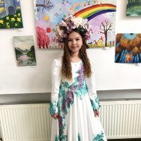 Оксана юна художниця :: Степан Карачко